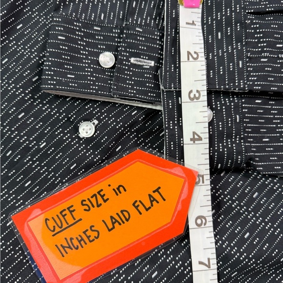 H&M Black and White Patterned Casual Shirt - Picture 7 of 13